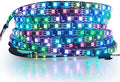 ALITOVE WS2811 RGB-IC Addressable LED Light Strip 16.4ft 300LEDs 12V LED Strip Lights Dream Color Programmable LED Pixel Rope Light Waterproof IP65 with 3M VHB Adhesive Back(No Adapter & Controller) by ALITOVE