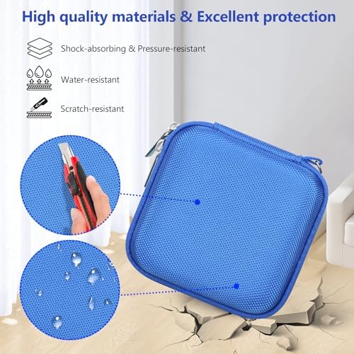 Supmay Carrying Case for Anbernic RG Rotate, RG34XXSP, RG35XXSP, Blue - Image 5