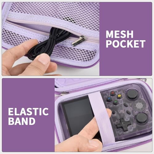 PAIYULE Travel Carrying Case for R36S RG353V RG353VS Handheld Game Console - Image 5