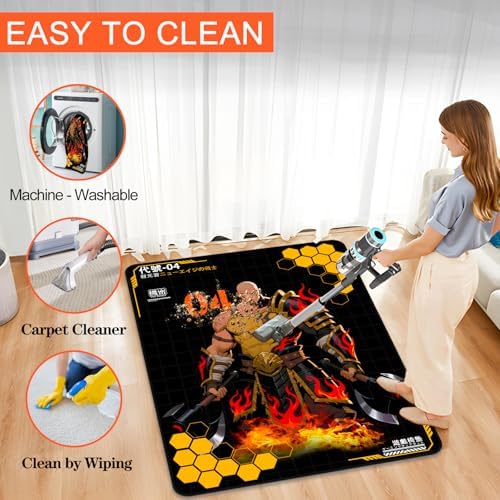 Office Chair Mat for Hardwood Floors, 35" x 47" for Hardwood and Tile Floors, Non-Slip Hard Floor Protector, Rolling Chair Mat, Computer Desk Chair mat, Home Office Carpet - Image 7