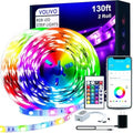 VOLIVO 130FT LED Strip Lights for Bedroom RGB Color Changing by VOLIVO