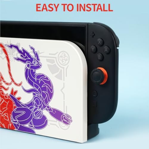 TIKOdirect Faceplate Cover for Nintendo Switch 2 Charging Dock, Hard PC Slim Shell Anti-Scratch [No Screwdriver Installation] Faceplate Protection Shell Case for Switch 2 Dock, White P - Image 2
