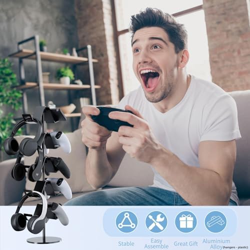 Controller Stand,5 Tier Headphone Holder for Classroom - Image 6