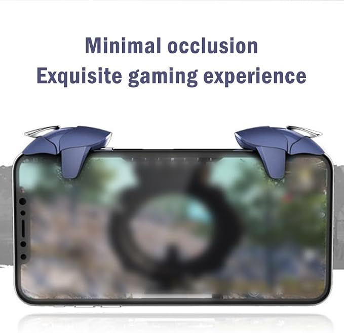 JWH 16 PCS Mobile Gaming Finger Sleeves for Dedales Gamer Profesionales Silver Fiber Thumb Sleeves with Pubg Controller Anti Slip Sweat Proof Finger Gloves (8XBlue+8XGreen+Box+Game Controller) - Image 9