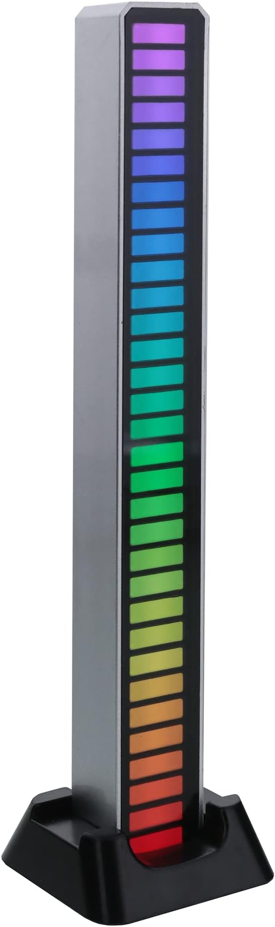 XTREME Monster Sound-Reactive Multicolor LED Equalizer Light Bar, Horizontal/Vertical Mounting, Rechargeable, USB Charging Cable Included - Image 7