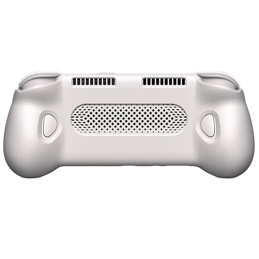 Grip Case for AYN Odin 3, Grip Handle Ergonomic Protective Cover Anti-Fall Shockproof Shell Protector Stand Holder for Odin3 Handheld Game Console Accessories (Gray) by Unknown