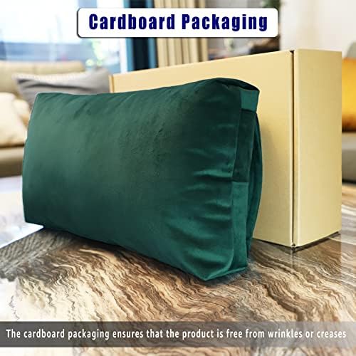 Non-Slip Head Pillow for Recliners - Neck Support Cushion with Velvet Cover for Pain Relief at Home, Office and Travel (Green) - Image 6