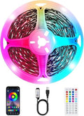 TV LED Strip, 3.28ft Smart RGB LED Lights for 24-32 Inch TVs, Music Sync Bluetooth App & Remote Control, USB-Powered for Gaming, Bedroom, PC, Home Theater by TK99SW