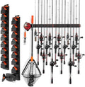 KastKing GravityLock V8 & V9 Fishing Rod Holder, Holds 17 Fishing Rods by KastKing
