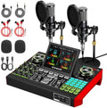 TENLAMP G10 Creator Audio Mixer Bundle with Dual Microphones by tenlamp