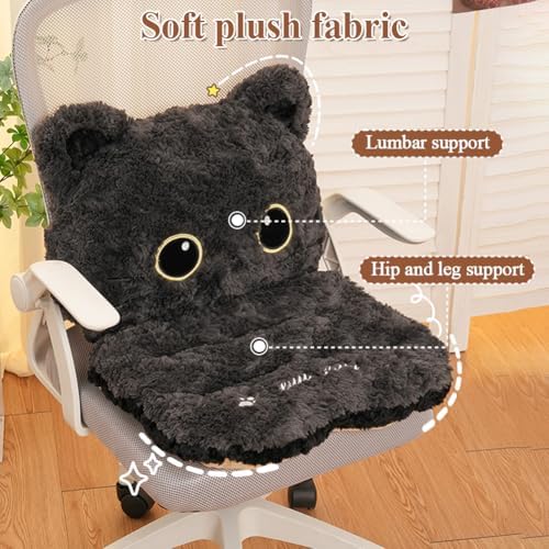 Cute Cat Chair Cushion Kawaii Dog Plush Desk Seat Cushions Soft Seat Cushions for Office Playroom Gaming Accessories Room Bedroom Decor - Image 5