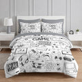 Nesker Queen Comforter Set for Boys, 7 Pieces Gaming Bedding for Kids by NeskerCozyLiving