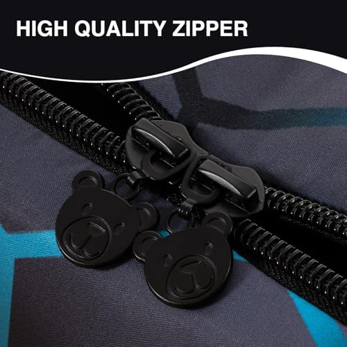A Nice Night Zipper Bedding Game Console with 3D Geometric Gamepad Gaming Printed Zippered Kids Comforter Set,Twin,Blue - Image 5