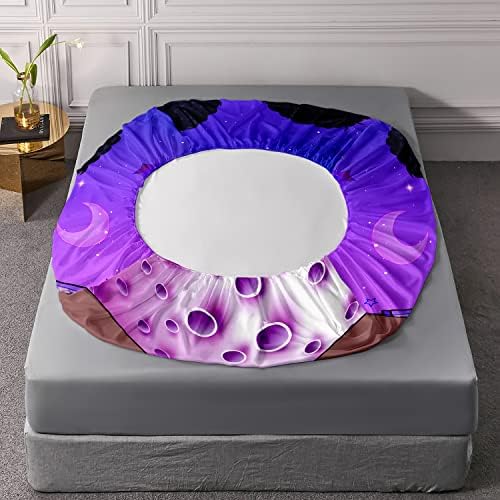 HOSIMA Black Girl Magic Twin Bedding Sets,1 Fitted Sheet+2 Pillowcases. - Image 4