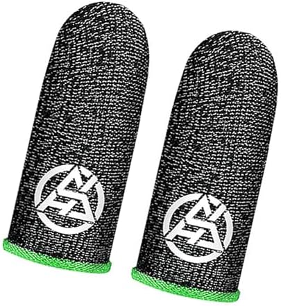Flexible Gaming Finger Gloves Protectors with Ventilated Fabric Perfect for Shooters Competitive Gaming 2pcs Touch Display Conductive Fiber Finger Covers - Image 7
