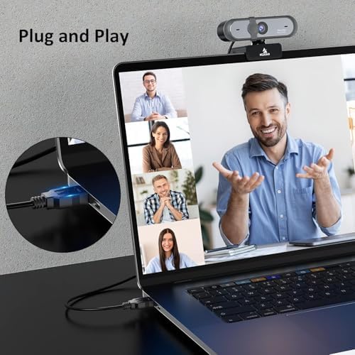 NexiGo N660P (Gen 2) 1080P 60FPS Webcam with Software Control, Dual Microphone & Cover, Autofocus, HD USB Computer Web Camera, for OBS/Gaming/Zoom/Skype/FaceTime/Teams/Twitch - Image 7