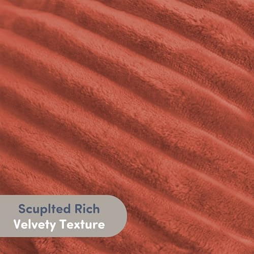 Nestl Reading Pillow with Shredded Memory Foam, Luxe Cut Plush Back Pillow for Sitting Up in Bed, Back and Arms Adjustable Support for Adult & Teens, Backrest Pillows with Washable Cover Misty Rose - Image 4