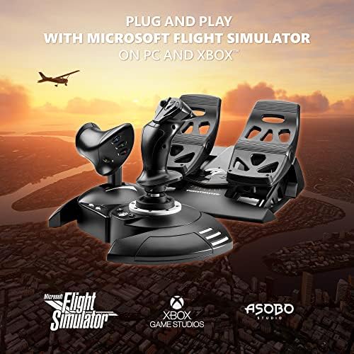 Thrustmaster T-Flight Full Kit HOTAS with Rudder Pedals - XBOX & PC - Image 2