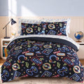 Twin Comforter Set for Boys - 5 Pieces Gamer Bedding Twin Bedding Sets by KaleidoSpaceHomeCollection
