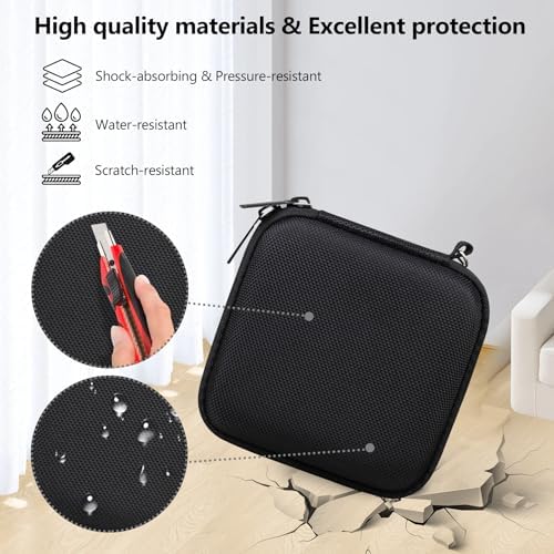 Supmay Carrying Case for Anbernic RG Rotate, RG34XXSP, RG35XXSP, Black - Image 5