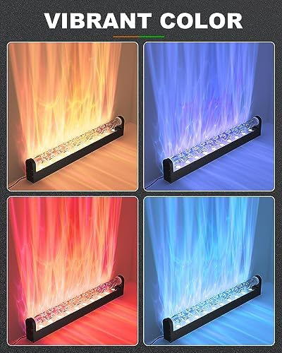 TACAHE RGBW Dynamic Wave Wall Light - Flowing Water, Aurora Visual - Image 5