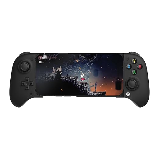 8Bitdo Ultimate Mobile Gaming Controller for iPhone, Apple, Android & Xbox Cloud Gaming, Bluetooth Gamepad with Hall Effect Joysticks, 2 Pro Back Buttons, Officially Licensed (Black) by 8BitDo