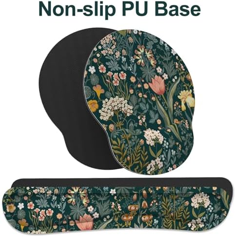 Ergonomic Mouse Pad with Wrist Rest and Keyboard Wrist Rest, Mousepad - Image 4