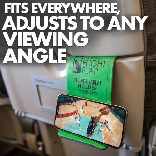Flight Flap - Foldable Airplane Phone Holder, Travel Phone Stand, Green - Image 5