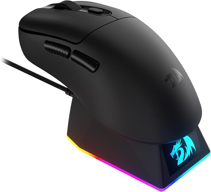 Redragon M998 Wireless Optical Gaming Mouse 24000 DPI Remapping Keys by REDRAGON