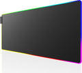 KTRIO RGB Large Gaming Mouse Pad, 31.5 x 11.8 in, RGB Black, XL | Smooth Micro-Weave Surface, RGB Lighting Design, Non-Slip Rubber Base, Durable Stitched Edges, Office & Home Use by KTRIO