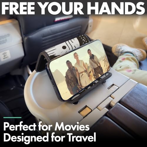 Flight Flap Airplane Phone Holder - Foldable Phone Stand for Plane Travel - Image 5