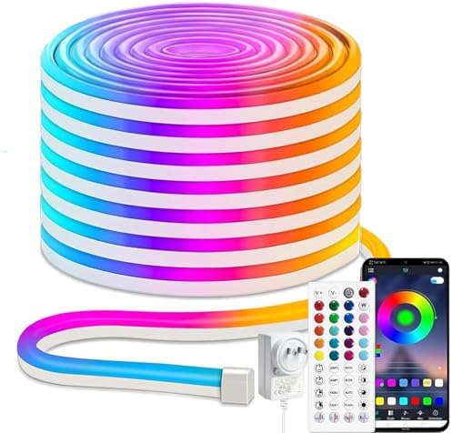 iNextStation 32.8FT RGB LED Strip Lights DC24V Waterproof LED Rope Lights by inextstation