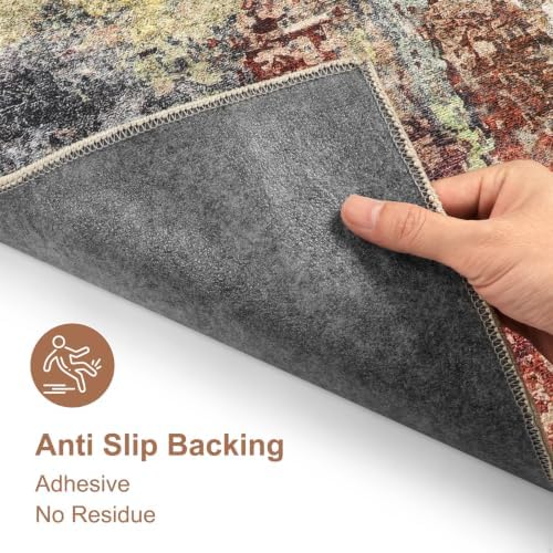 Anidaroel Office Chair Mat for Hardwood Floor, 48"x60" Under Desk Chair Rug for Rolling Chair, Anti-Slip Computer Chair Mat, Low Pile Carpets Floor Rug for Home Office Gaming Room - Image 6