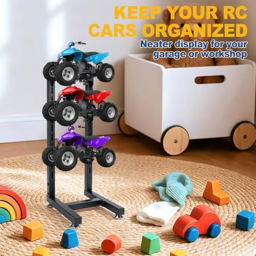 3-Tier Adjustable RC Car Storage Rack & Display Stand - Image 6