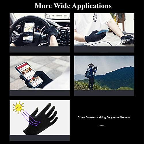 Gaming Gloves for Touchscreen, High-Sensitive Anti-Sweat Breathable Seamless Game Gloves for PUBG Mobile/Knives Out/Rules of Survival - Image 6
