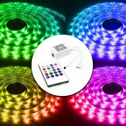 DAYBETTER 2 Ports 20 Key Smart Wi-Fi Led Strip Lights Remote Control, Output Dimmable Remote Controller Voltage DC 24V(Without Power Adapter) - Image 3