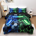 NTBED Queen 3Pcs Gamer Comforter Set for Boys Girls Kids Gaming Bedding by NTBED