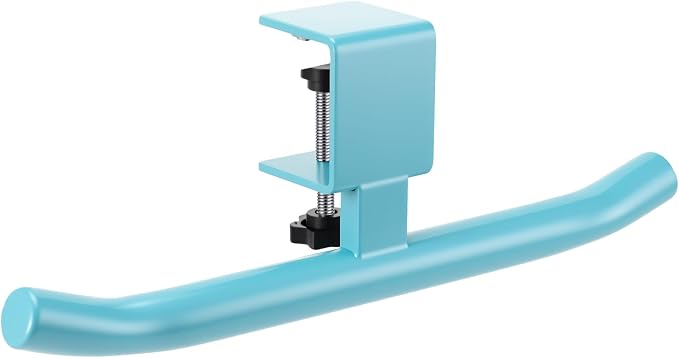 Geelin Bag Hook for Desk Table Heavy-Duty Backpack Hanger Clamp On Purse Holder Adjustable Under Desk Bag Hook for Headphones Handbag Hanger for Classroom Dorm Back to School(Blue) - Image 8