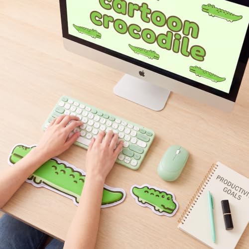 Keyboard Wrist Rest and Mouse Pad Set, Wrist Rest for Keyboard and Mouse - Image 2