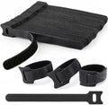 70 PCS 6 inch Cable Ties Reusable Cable Management Adjustable Cable Organizer, Cable Straps, Cord Wraps and Hook Loop Straps for Computer,Gaming, Wire, Desk- Home Office Essentials by LoopStraps