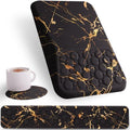 Ospelelf Black Keyboard Wrist Rest Ergonomic Mouse Pad with Wrist Rest, Wrist Rest for Computer Keyboard, by OspelelfOfficeSupplies