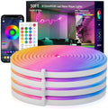 SILFU Neon Rope Lights, 50FT RGB LED Strip Lights by SILFU
