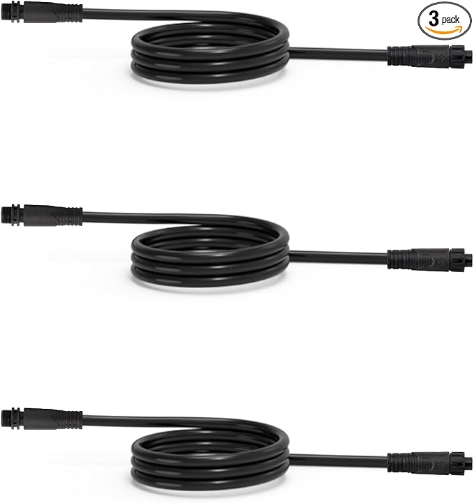 LED Stage Wash Light Bar 4Pack - 72W RGB DJ Light Bar - 1M Extended Adapter Cable - 3 Pack by YeeSite