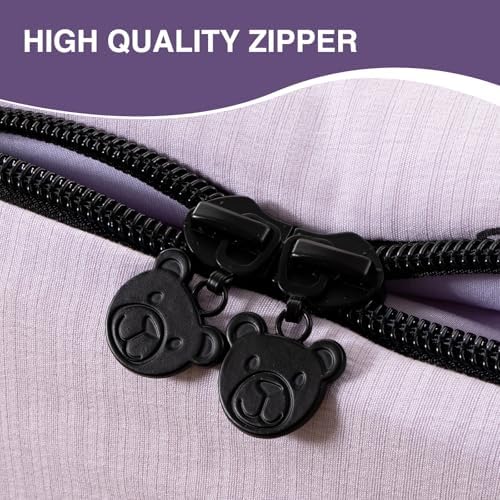 A Nice Night Twin Kids Zipper Bedding, Seersucker Zip Up Bedding Sets - Image 5