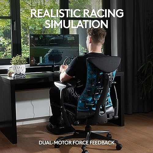 Logitech G29 Driving Force Racing Wheel + Floor Pedals + Driving Force Shifter + ASTRO Gaming A20 Wireless Headset Gen 2 Bundle -PS5, PS4, PC, Mac - Image 2