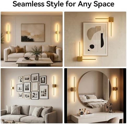 Torchlet Battery Operated Wall Sconces Set of 2, Rechargeable Wall Lights - Image 2