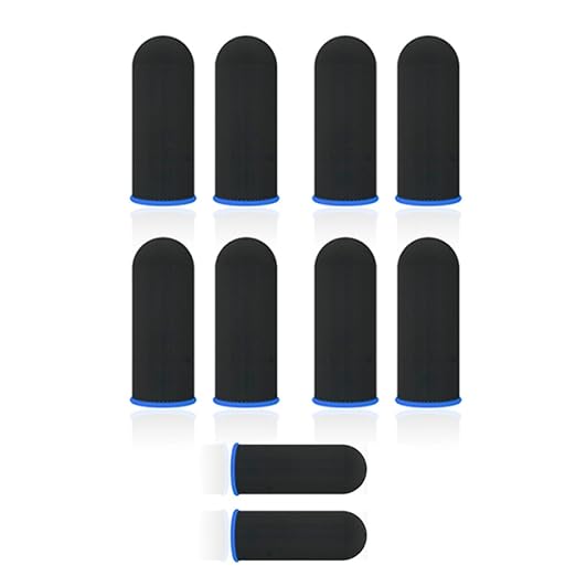 5 Pairs Thumb Sleeve Breathable Screen Finger Covers Thumb Fingertip Covers Gloves Sleeves Smartphone Gaming Gear by Unknown