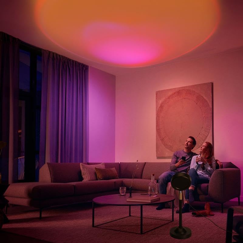 Fall Sunset Lamp Projector Light 180° Adjustable Sunset Mood Lamp, 4 Modes, Remote Control RGB Ambient Night Light for Bedroom. - Image 7