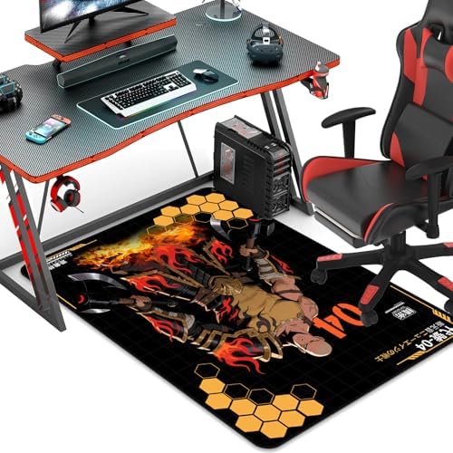 Office Chair Mat for Hardwood Floors, 35" x 47" for Hardwood and Tile Floors, Non-Slip Hard Floor Protector, Rolling Chair Mat, Computer Desk Chair mat, Home Office Carpet - Image 2