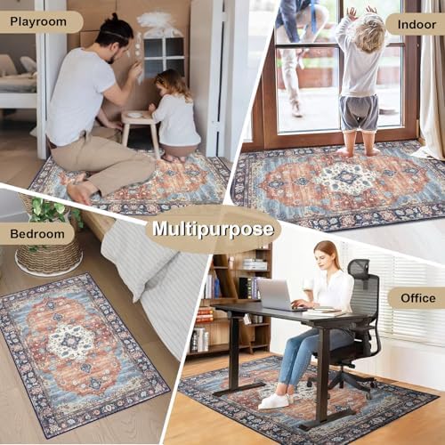 Office Chair Mat 36"x48", Hardwood Floor Protector Mats Under Computer Desk | Odorless, Easy Glide, Heavy Duty 1/5" Thick Computer Gaming Chair Mat, Anti-Slip, Non- Curve, Floor Rug for Home Office - Image 7